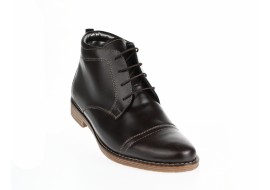 Ghete barbati din piele naturala casual-elegant, imblanite, Bond1M